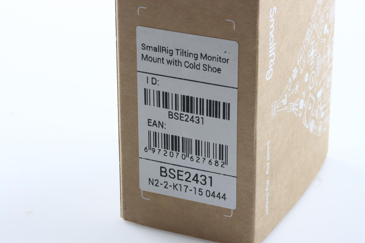 SmallRig 2431 Tilting Monitor Halterung mit Cold Shoe