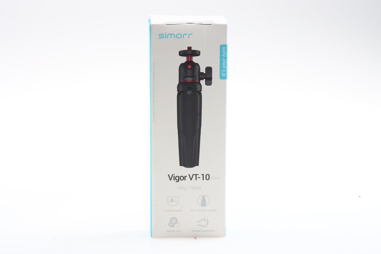 SmallRig 3476 Simorr Vigor VT 10 Schwarzes Vlog Stativ