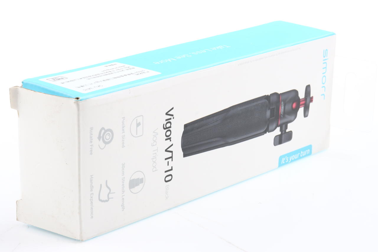 SmallRig 3476 Simorr Vigor VT 10 Schwarzes Vlog Stativ