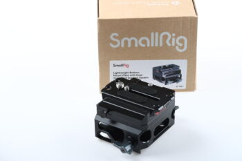 SmallRig 3067 Leichte Basisplatte mit doppelter 15mm Stangenklemme