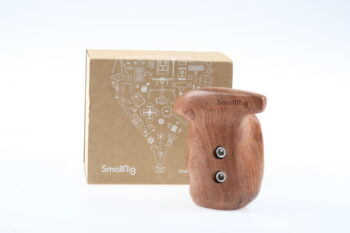 SmallRig 1891 Holzgriff links mit ARRI Rosette