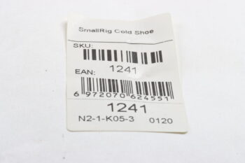 SmallRig 1241 Cold Shoe