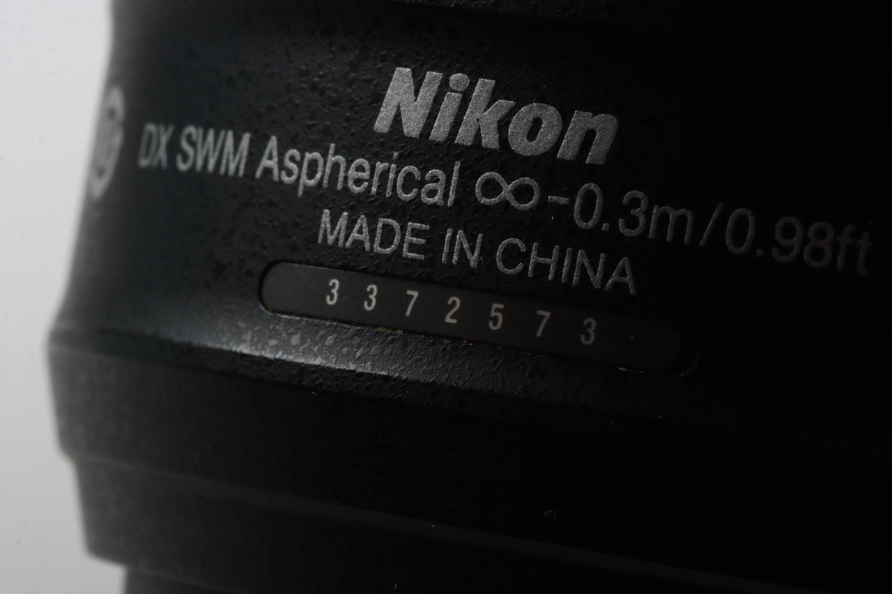 Nikon AF-S DX NIKKOR 35mm f/1,8 G DX - #3427911
