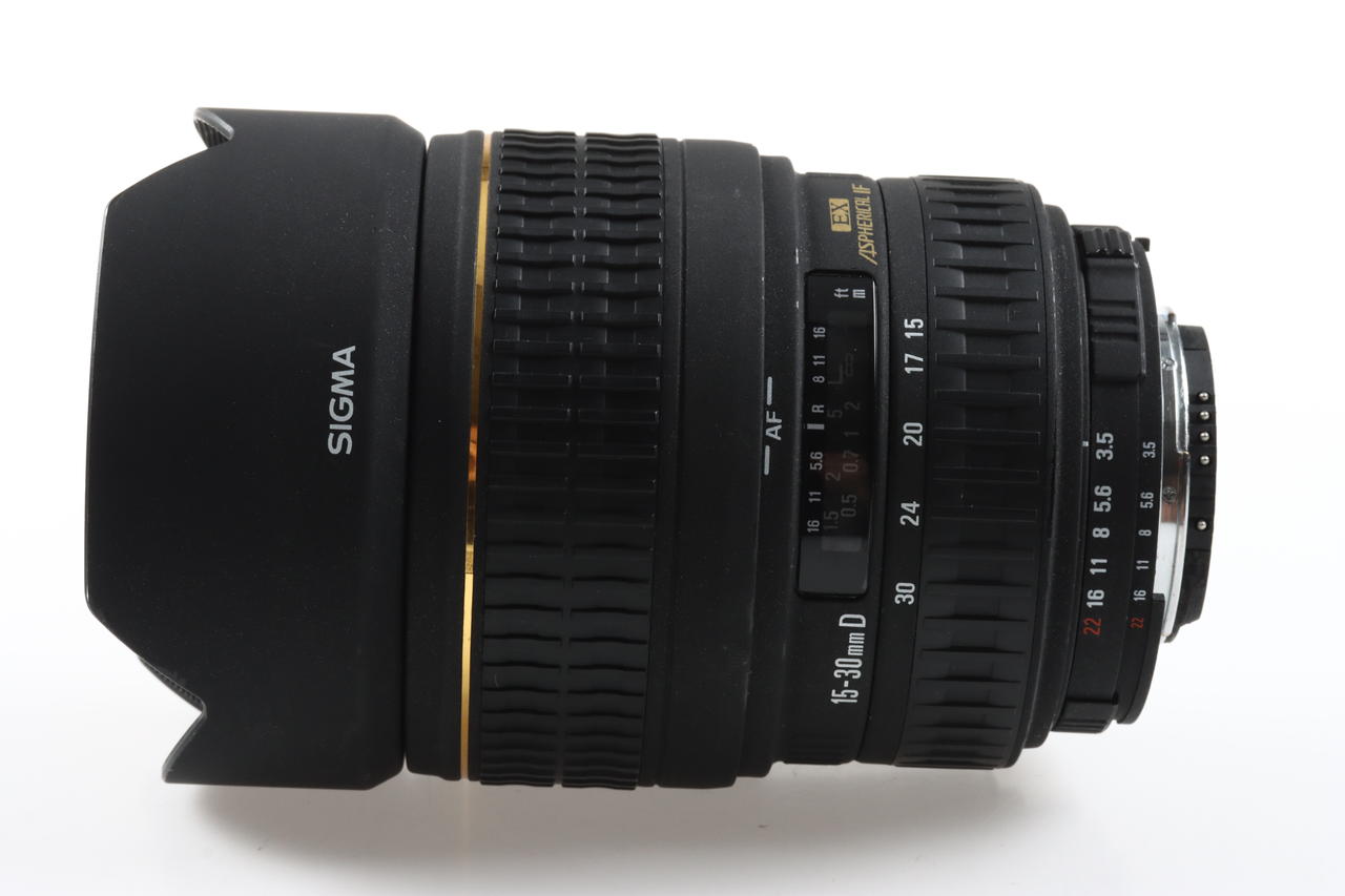 SIGMA 15-30mm f/3,5-4,5 EX D DG ASPH IF für Nikon F - #1002610