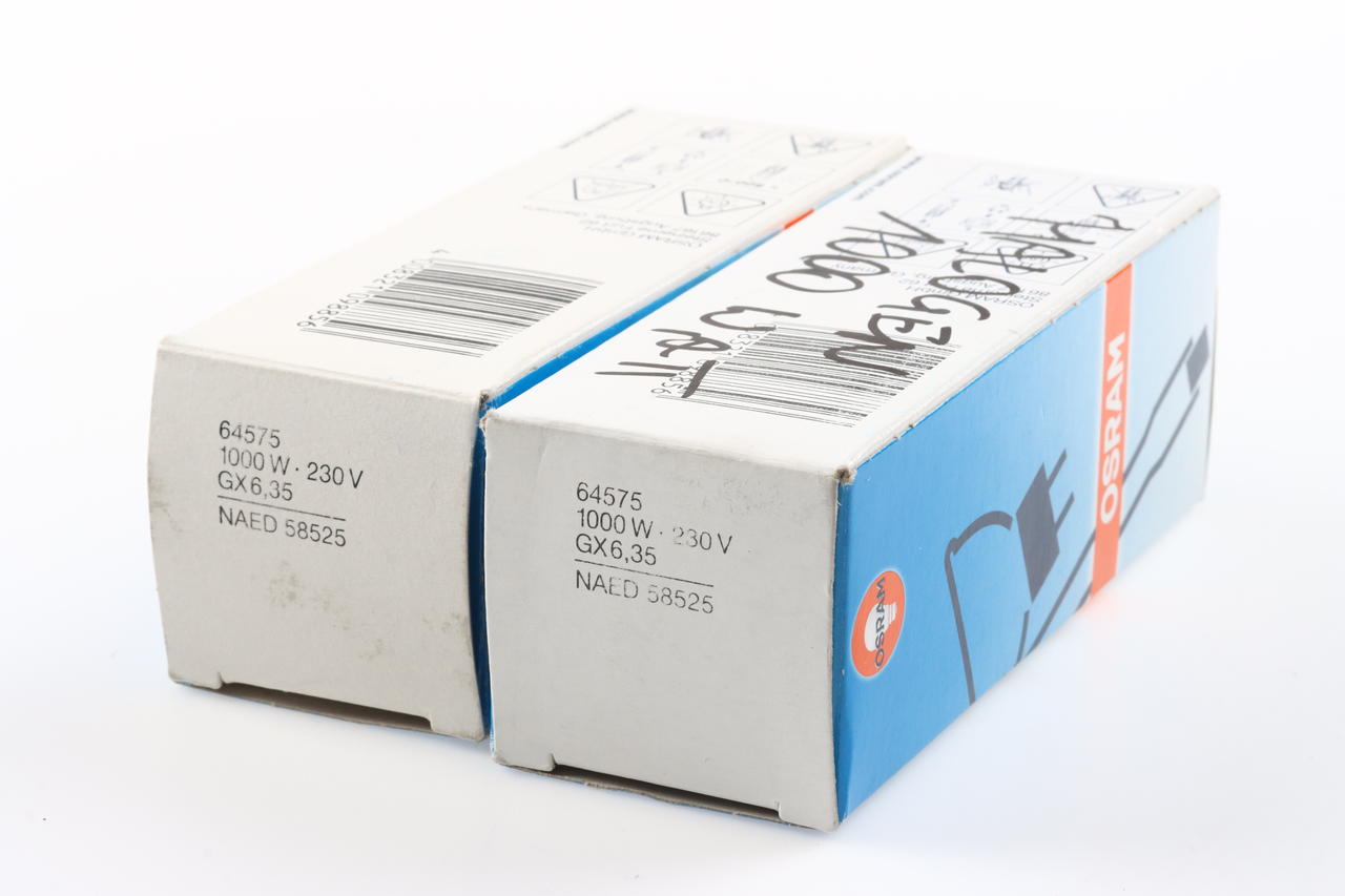 Osram 64575 EGY P1/15 230V 1000W GX6.35 - 2 Stück