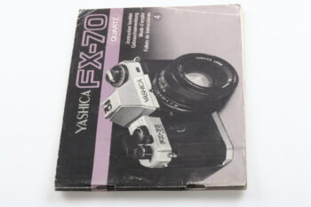 Yashica FX-70 Quarz Gebrauchsanweisung (En/De/Fr/Es)