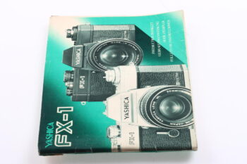Yashica FX-1 Gebrauchsanweisung (En/De/Fr/Es)