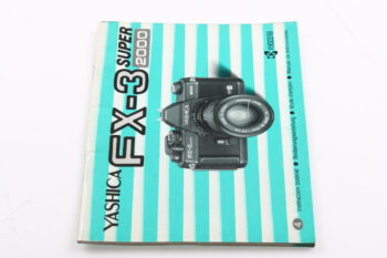 Yashica FX-3 Super 2000 Gebrauchsanweisung (En/De/Fr/Es)