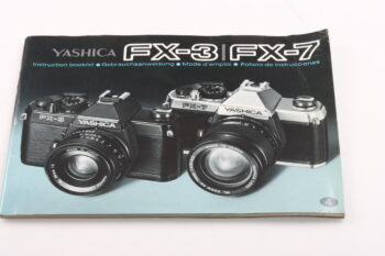 Yashica FX-3 / FX-7 Super Gebrauchsanweisung (En/De/Fr/Es)