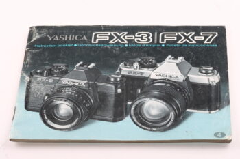 Yashica FX-3 / FX-7 Super Gebrauchsanweisung (En/De/Fr/Es)