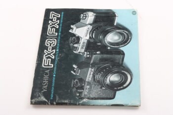 Yashica FX-3 / FX-7 Super Gebrauchsanweisung (En/De/Fr/Es)