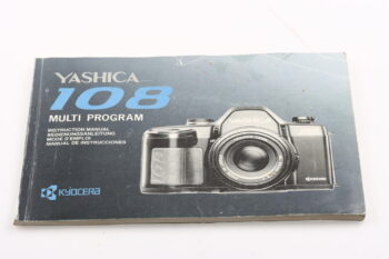 Yashica 108 Multi Program Gebrauchsanweisung (En/De/Fr/Es)
