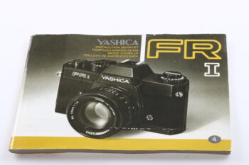 Yashica FR-I Gebrauchsanweisung (En/De/Fr/Es)