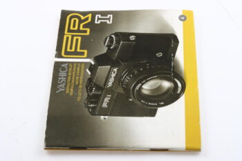 Yashica FR-I Gebrauchsanweisung (En/De/Fr/Es)