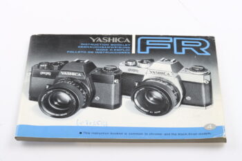 Yashica FR Gebrauchsanweisung (En/De/Fr/Es)