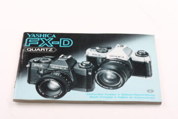 Yashica FX-D Quartz Gebrauchsanweisung (En/De/Fr/Es)