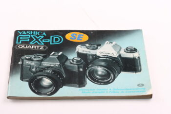 Yashica FX-D Quartz Gebrauchsanweisung (En/De/Fr/Es)