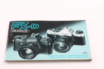 Yashica FX-D Quartz Gebrauchsanweisung (En/De/Fr/Es)