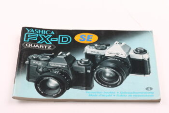 Yashica FX-D Quartz Gebrauchsanweisung (En/De/Fr/Es)