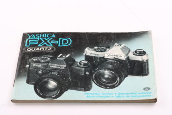 Yashica FX-D Quartz Gebrauchsanweisung (En/De/Fr/Es)