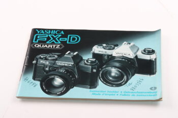 Yashica FX-D Quartz Gebrauchsanweisung (En/De/Fr/Es)