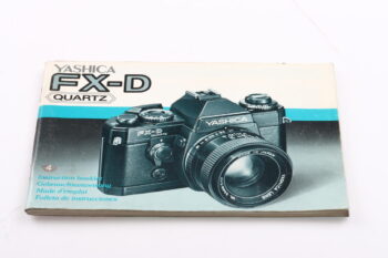 Yashica FX-D Quartz Gebrauchsanweisung (En/De/Fr/Es)