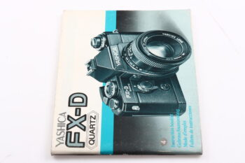 Yashica FX-D Quartz Gebrauchsanweisung (En/De/Fr/Es)