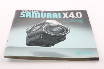 Yashica Samurai X4.0 Gebrauchsanweisung (En/De/Fr/Es)