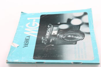 Yashica MG-1 Gebrauchsanweisung (En/De/Fr/Es)