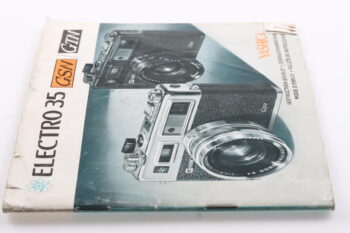 Yashica Electro 35 GSN/GTN Gebrauchsanweisung (En/De/Fr/Es)