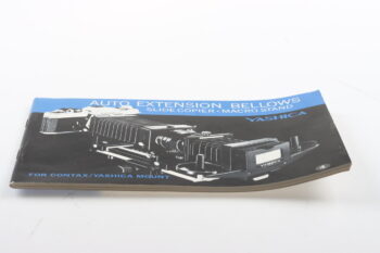 Yashica Auto Bellows Gebrauchsanweisung (En/De/Fr/Es)