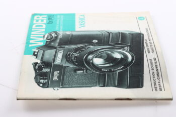 Yashica Winder for FR Gebrauchsanweisung (En/De/Fr/Es)