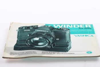 Yashica Winder for FR Gebrauchsanweisung (En/De/Fr/Es)