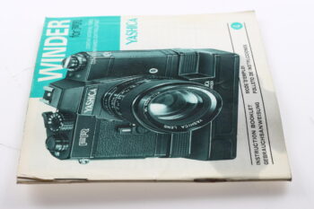 Yashica Winder for FR Gebrauchsanweisung (En/De/Fr/Es)