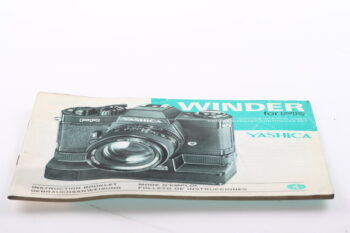 Yashica Winder for FR Gebrauchsanweisung (En/De/Fr/Es)