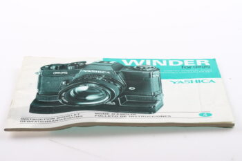 Yashica Winder for FR Gebrauchsanweisung (En/De/Fr/Es)
