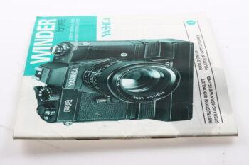 Yashica Winder for FR Gebrauchsanweisung (En/De/Fr/Es)