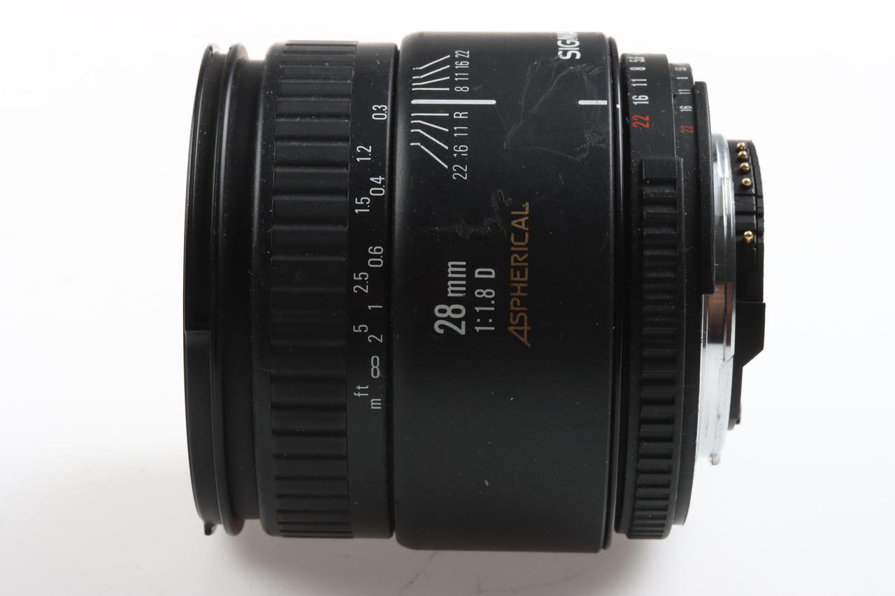 SIGMA 28mm f/1,8 ASPH D High-Speed für Nikon AF - #1029460