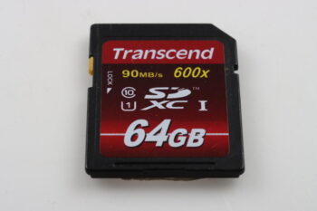 TRANSCEND SDXC Karte 64GB 90MB/s