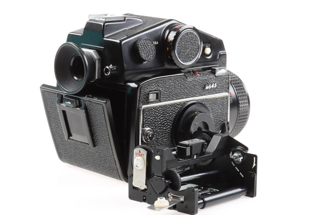 Mamiya 645 Set mit Sekor 80mm f/2,8 Griff - #J32116