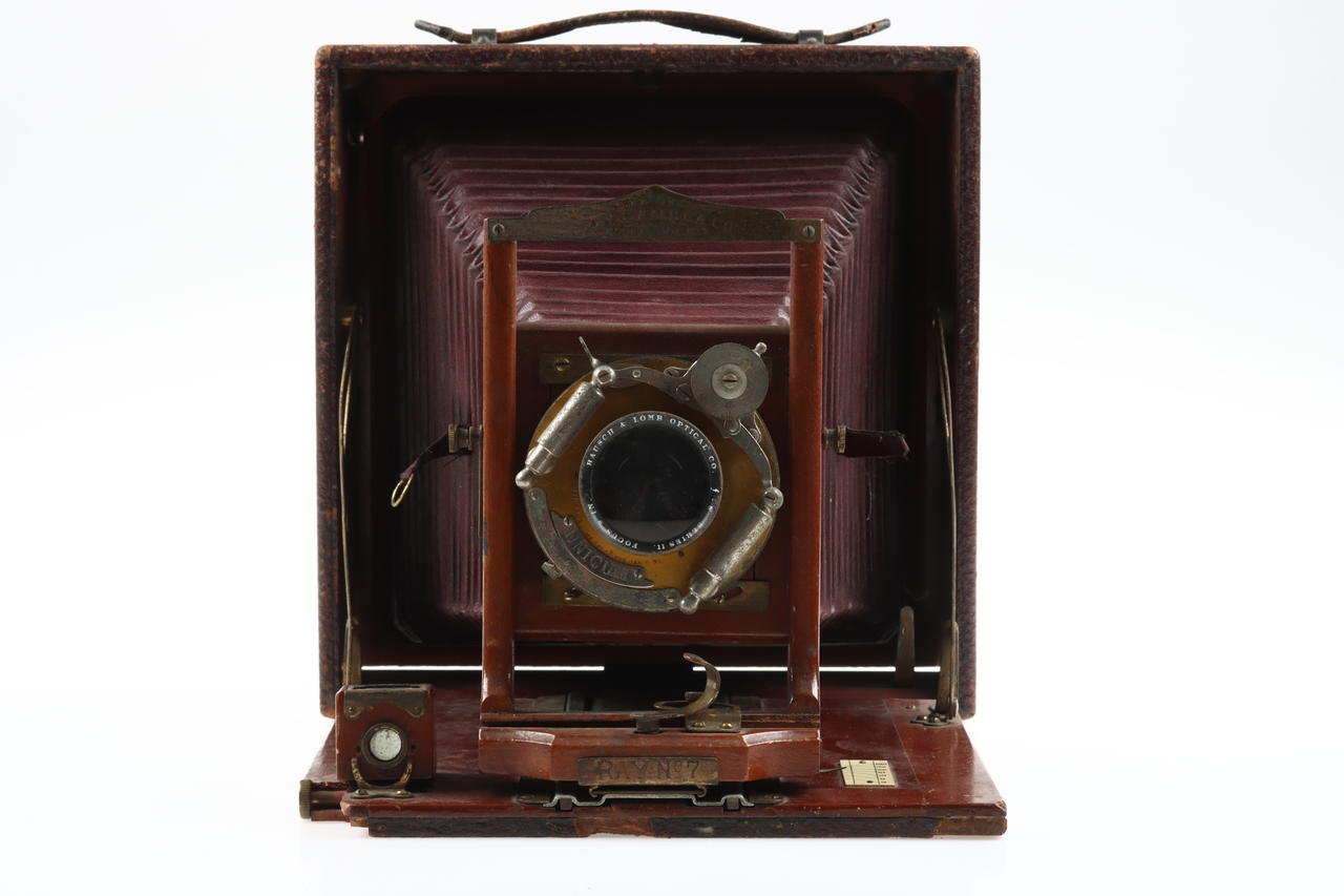 Ray Camera Co Holzkamera mit Bausch & Lomb Serie II - #RAYN 7