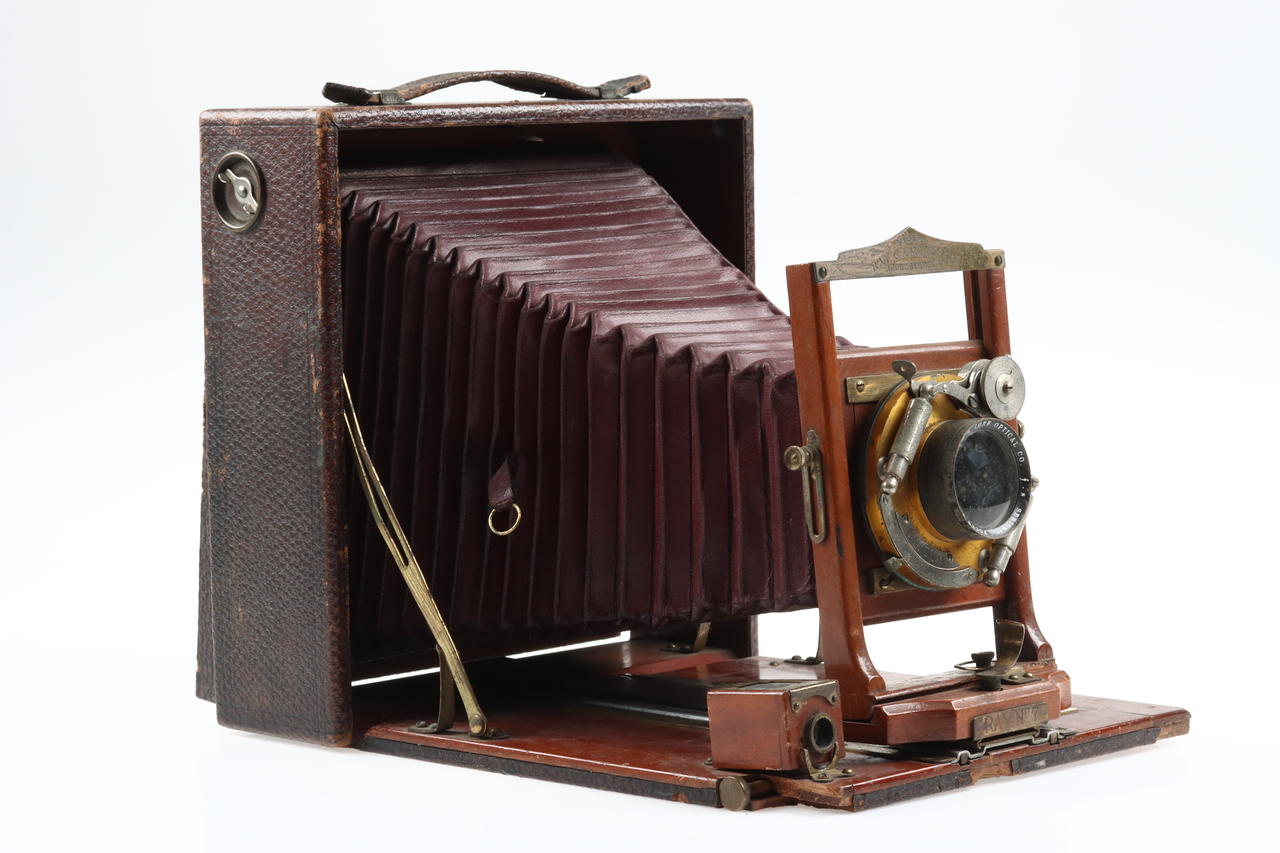 Ray Camera Co Holzkamera mit Bausch & Lomb Serie II - #RAYN 7