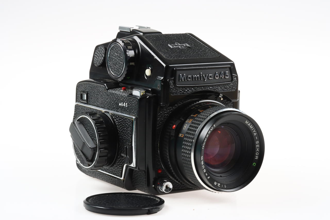 Mamiya M645 mit Sekor C 80mm f/2,8 Prisma - #J79260
