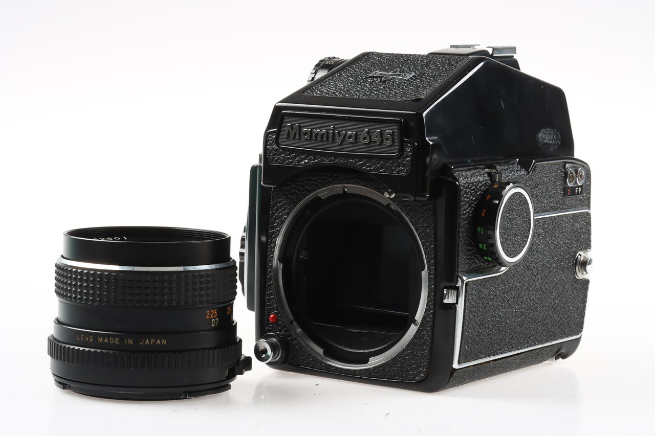 Mamiya M645 mit Sekor C 80mm f/2,8 Prisma - #J79260