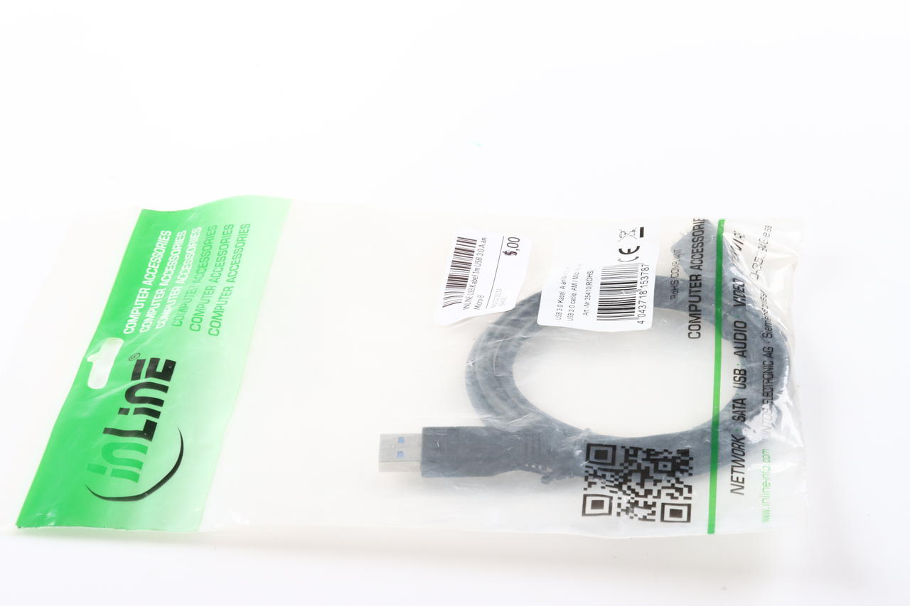 INLINE USB Kabel 1m USB 3.0 A an Micro-B