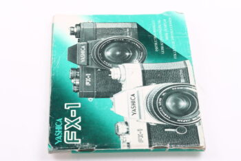 Yashica FX-1 Gebrauchsanweisung (En/De/Fr/Es)