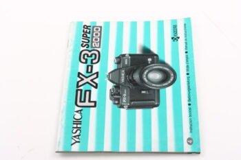 Yashica FX-3 Super 2000 Gebrauchsanweisung (En/De/Fr/Es)
