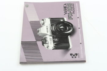 Yashica FX-103 Gebrauchsanweisung (En/De/Fr/Es)