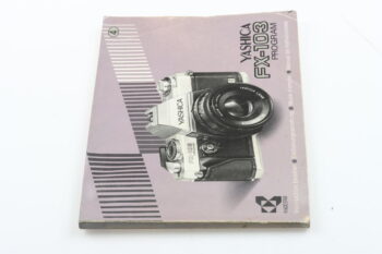 Yashica FX-103 Gebrauchsanweisung (En/De/Fr/Es)