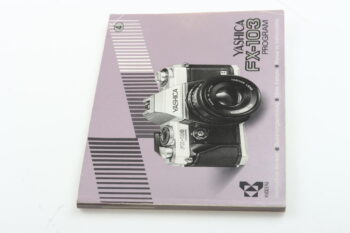 Yashica FX-103 Gebrauchsanweisung (En/De/Fr/Es)